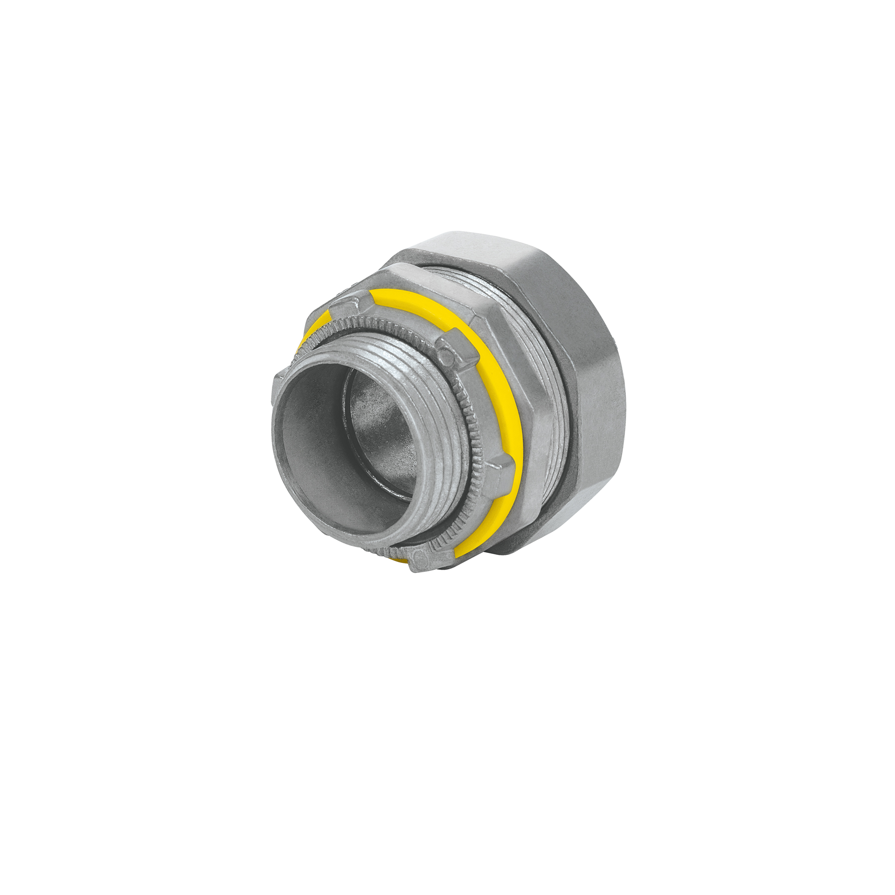 CLQ-1R.jpg Conector recto 1' para tubo liquid tight, VOLTECK CLQ 1R