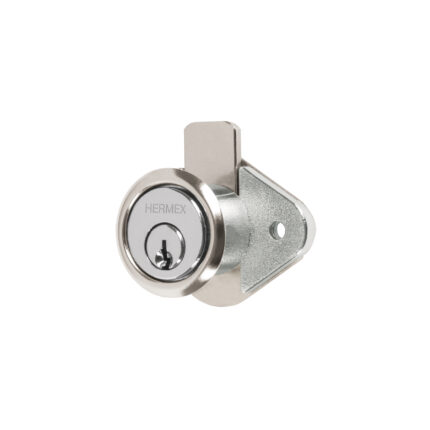 Cerradura para mueble, modelo 21, cromo, HERMEX