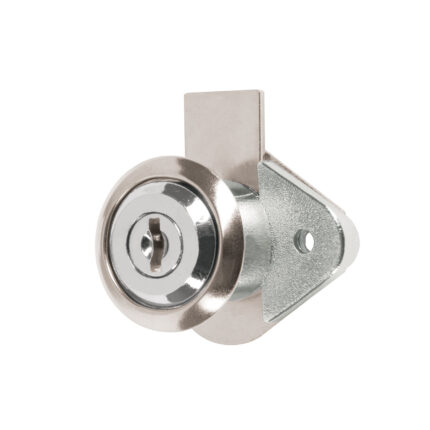 Cerradura para mueble, modelo 21, cromo, HERMEX BASIC