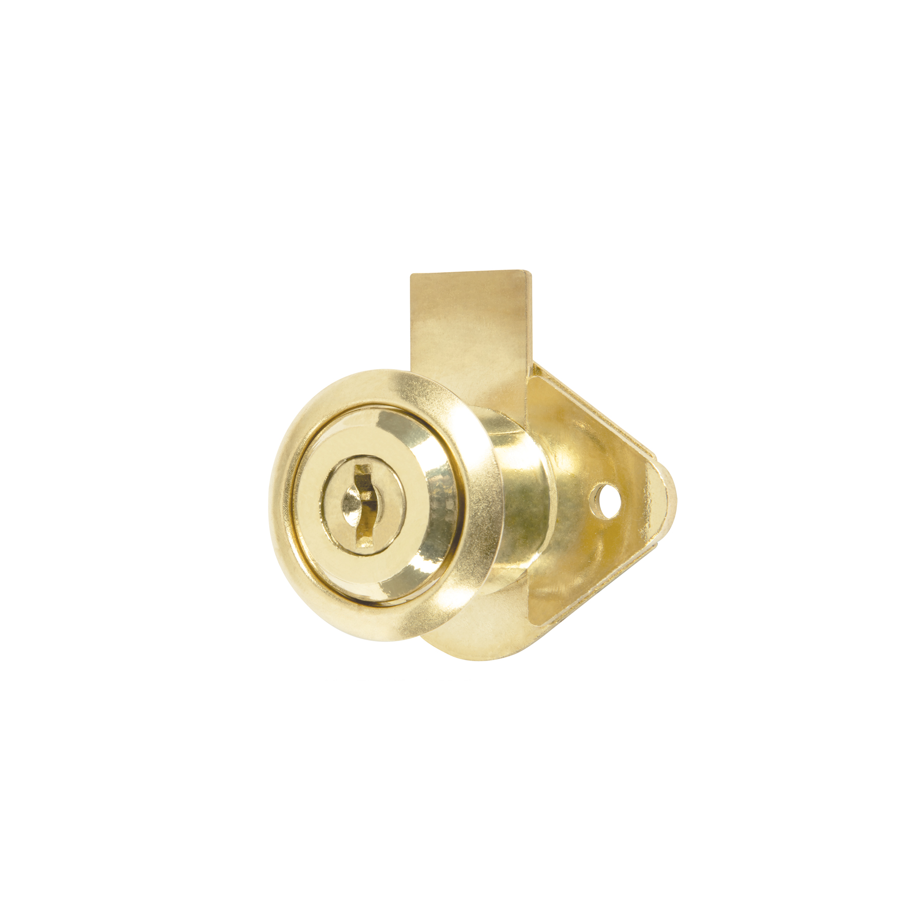 CM-21L-P.jpg Cerradura para mueble, modelo 21, latón, HERMEX BASIC CM 21L P
