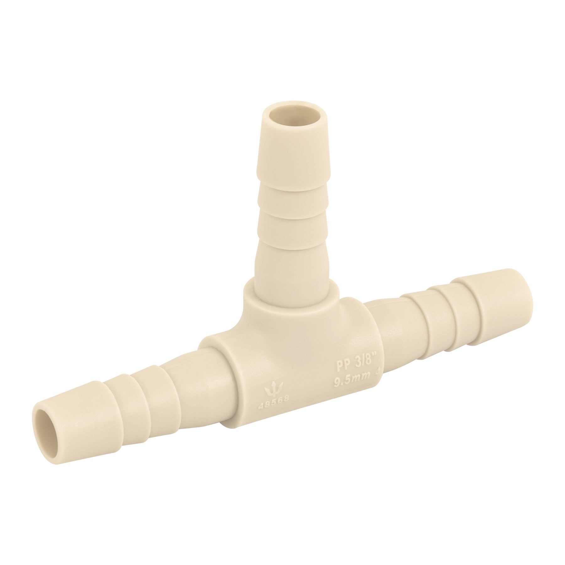 CM-761.jpg Tee inserción 3/8' de polipropileno, FOSET CM 761
