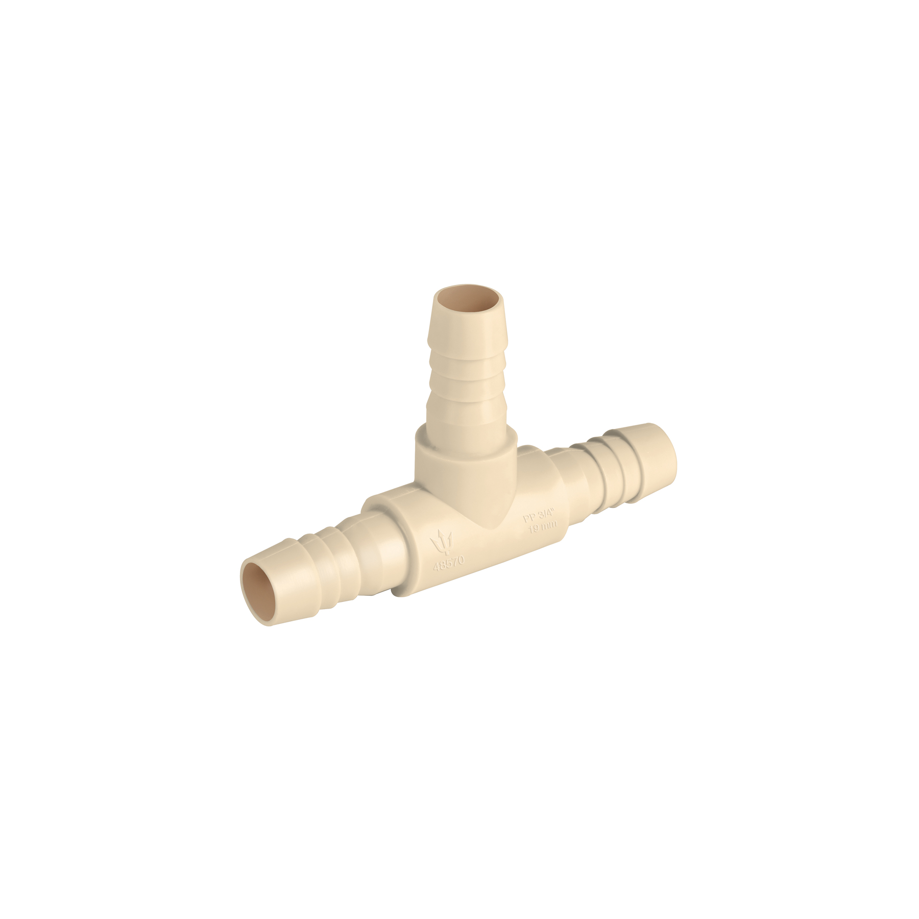 CM-763.jpg Tee inserción 3/4' de polipropileno, FOSET CM 763