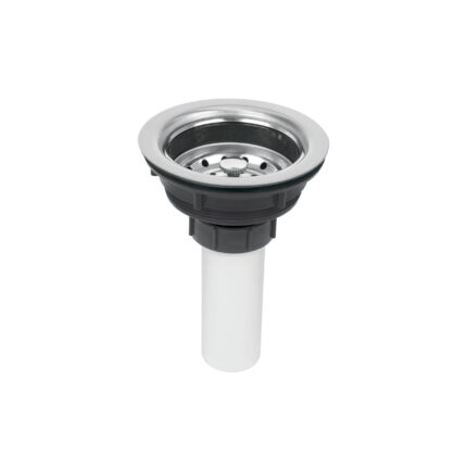 Contracanasta 3-1/2' inox, tubo plástico, FOSET