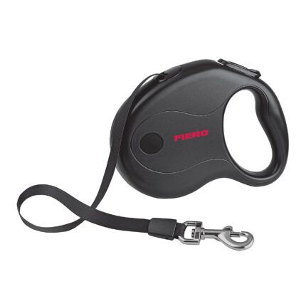 Correa retráctil para mascota grande, 5 metros, FIERO