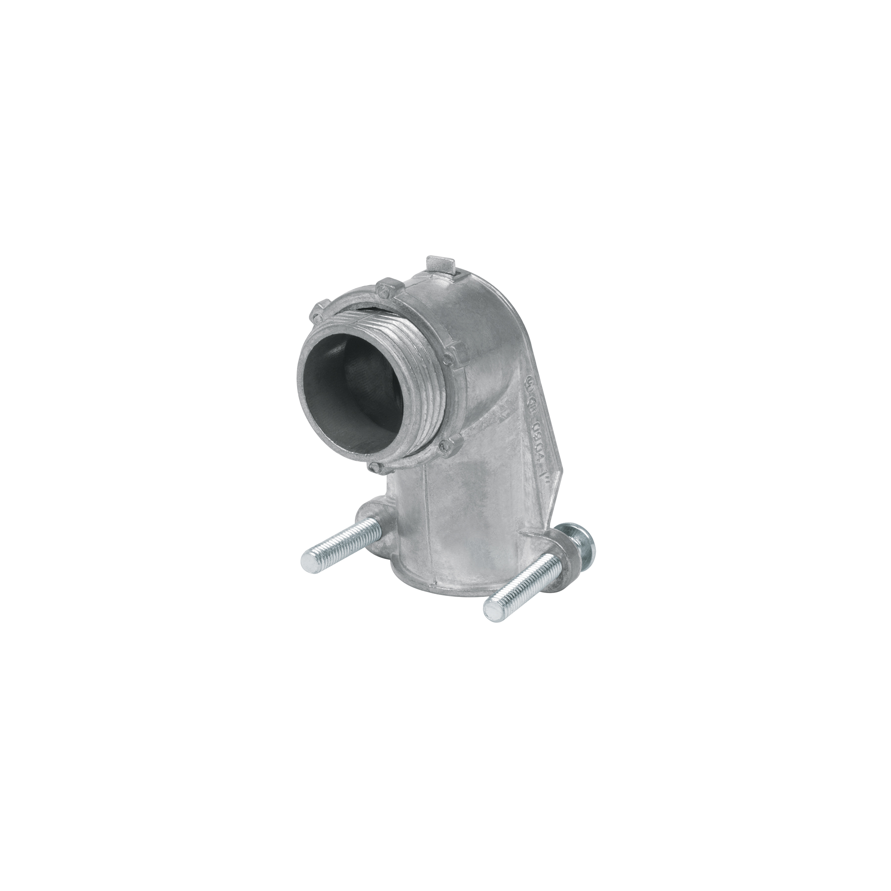 CTF-1C.jpg Conector curvo 1' para tubo flexible metálico, VOLTECK CTF 1C