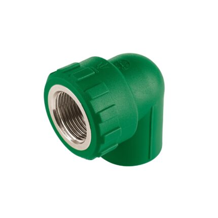 Codo 90° PPR, 3/4', rosca hembra con inserto metálico, FOSET