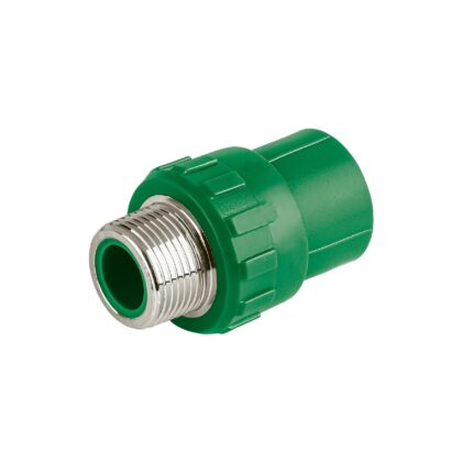 Adaptador PPR 3/4' macho con inserto metálico, FOSET