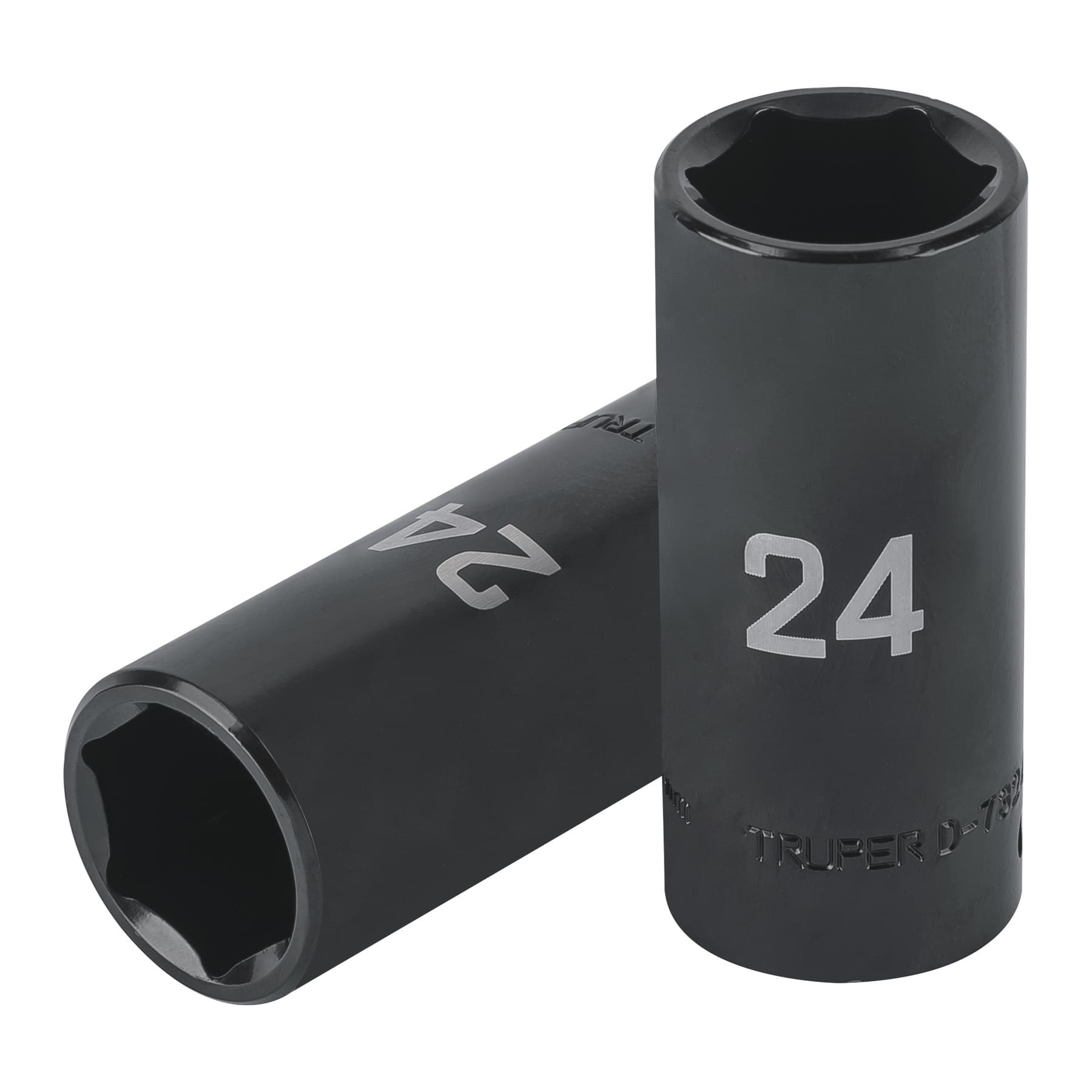 D-7324-ML.jpg Dado largo impacto de 24 mm, 6 puntas, cuadro 1/2', TRUPER D 7324 ML