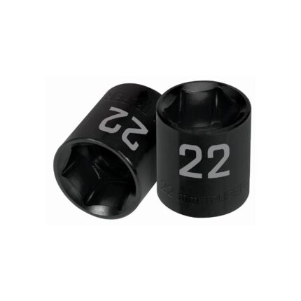 Dado de impacto de 22 mm, 6 puntas, cuadro 1/2', TRUPER