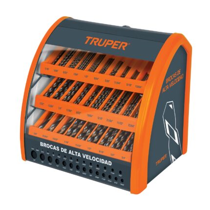 Despachador 29 compartimentos para brocas HSS con producto