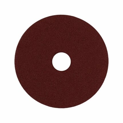 Disco de lija 4-1/2' con respaldo de fibra, grano 80, TRUPER