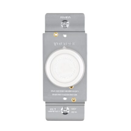 Atenuador de luz giratorio, Standard, blanco, VOLTECK
