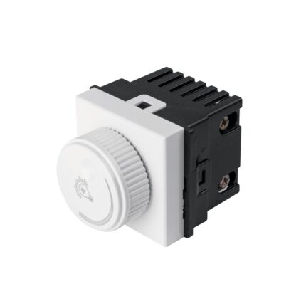 Dimmer giratorio de 1.5 módulos, línea Toledo, BASIC