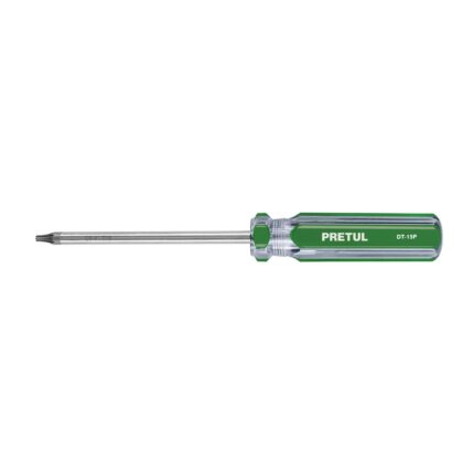 Desarmador punta Torx T 15 mango de PVC, PRETUL