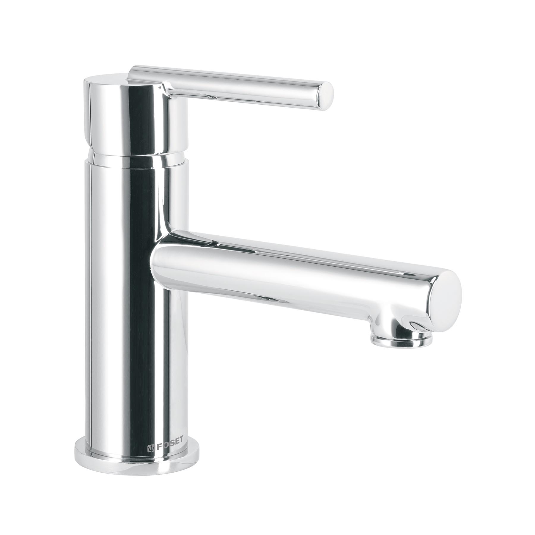 ELM-45.jpg Monomando corto cromo para lavabo, FOSET ELEMENT ELM 45