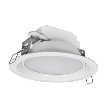 Luminario LED empotrable 6 W 6500 K, redondo, VOLTECK