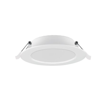 Luminario LED empotrable 7 W 6500 K, redondo, VOLTECK BASIC