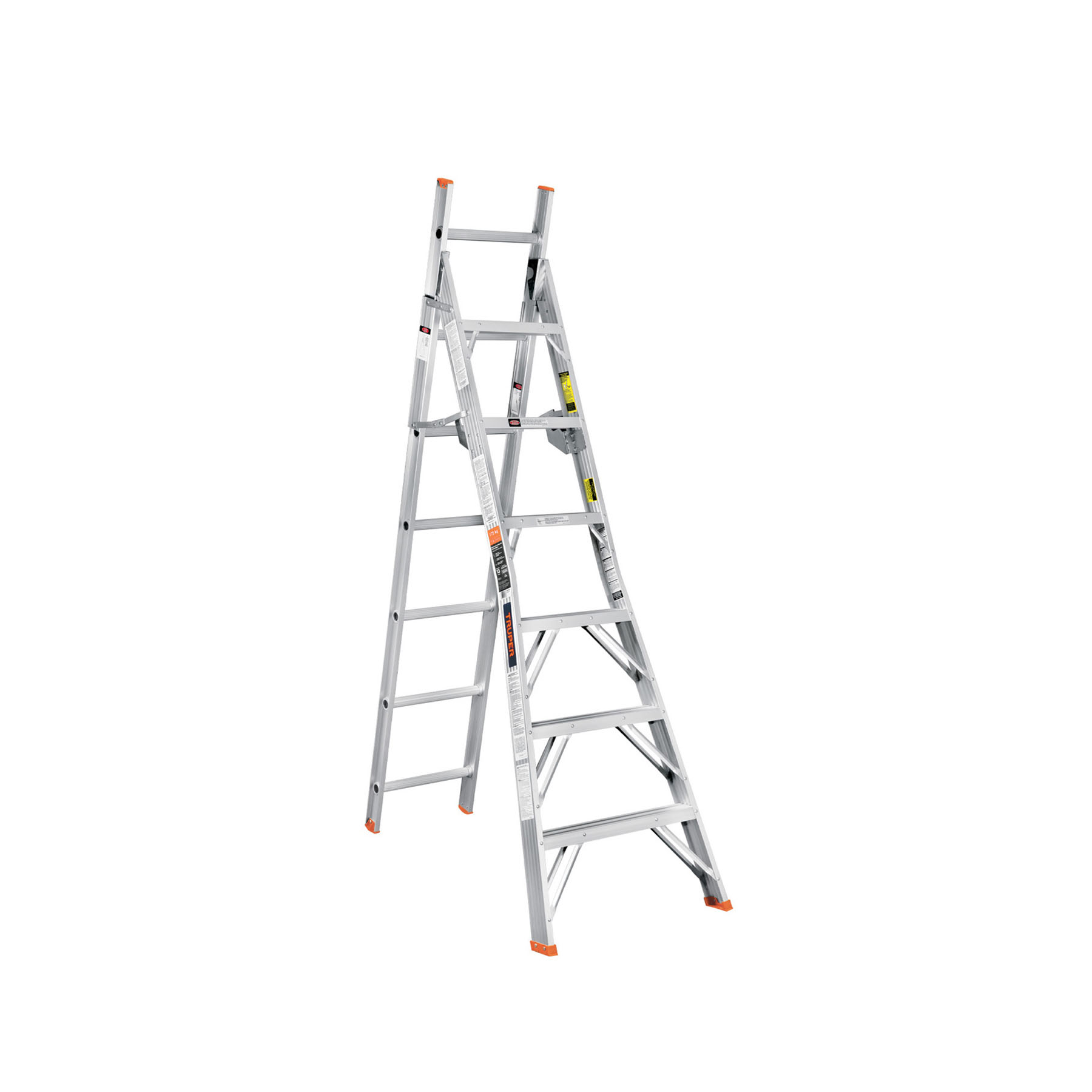 ESC-213.jpg Escalera convertible, tipo ll, 13 peldaños, TRUPER ESC 213