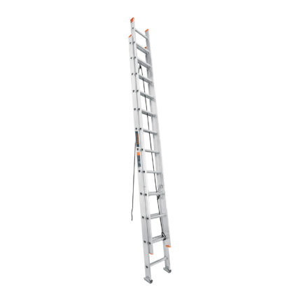 Escalera de extensión, tipo II, 24 peldaños, TRUPER