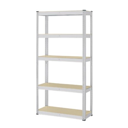 Estante metálico 5 repisas capacidad 35kg, 75x30x150, PRETUL