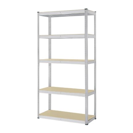 Estante metálico 5 repisas capacidad 35kg, 90x40x180, PRETUL