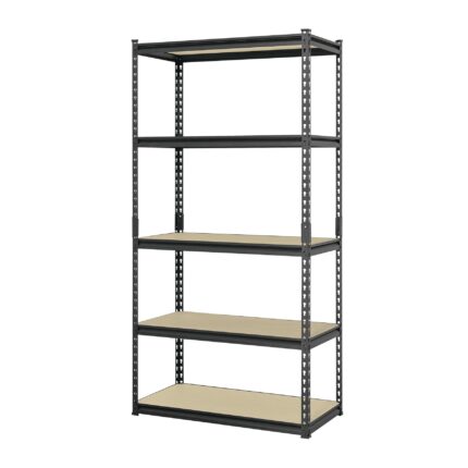 Estante metálico 5 repisas capacidad 60kg, 90x45x180, PRETUL