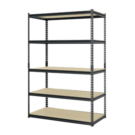 Estante metálico 5 repisas capacidad 60kg,120x60x180, PRETUL