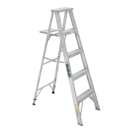 Escalera de tijera 100% aluminio tipo lll 4 peldaños, TRUPER