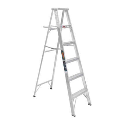 Escalera de tijera 100% aluminio tipo lll 5 peldaños, TRUPER