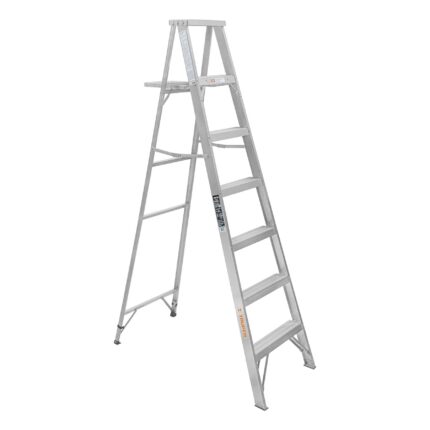 Escalera de tijera 100% aluminio tipo lll 6 peldaños, TRUPER
