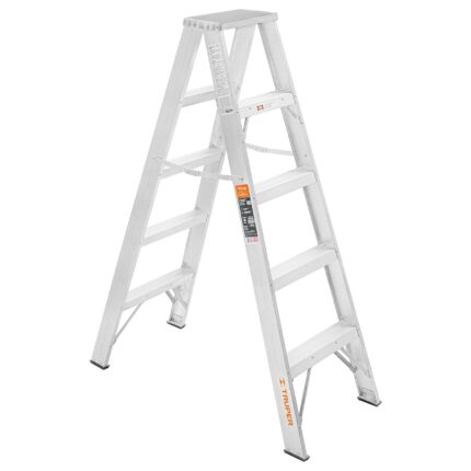 Escalera de tijera doble, tipo ll, 4 peldaños, TRUPER
