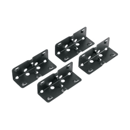 Juego de 4 coples para estante metálico