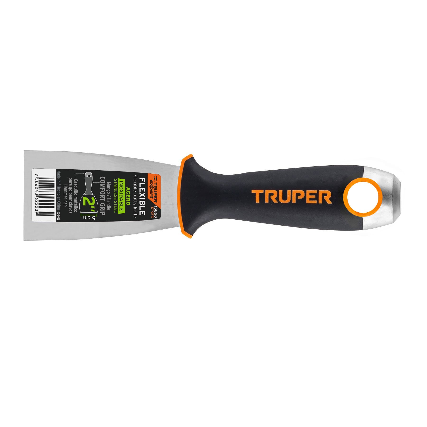 ET-2FX.jpg Espátula flexible 2' acero inoxidable, Comfort Grip, EXPERT ET 2FX