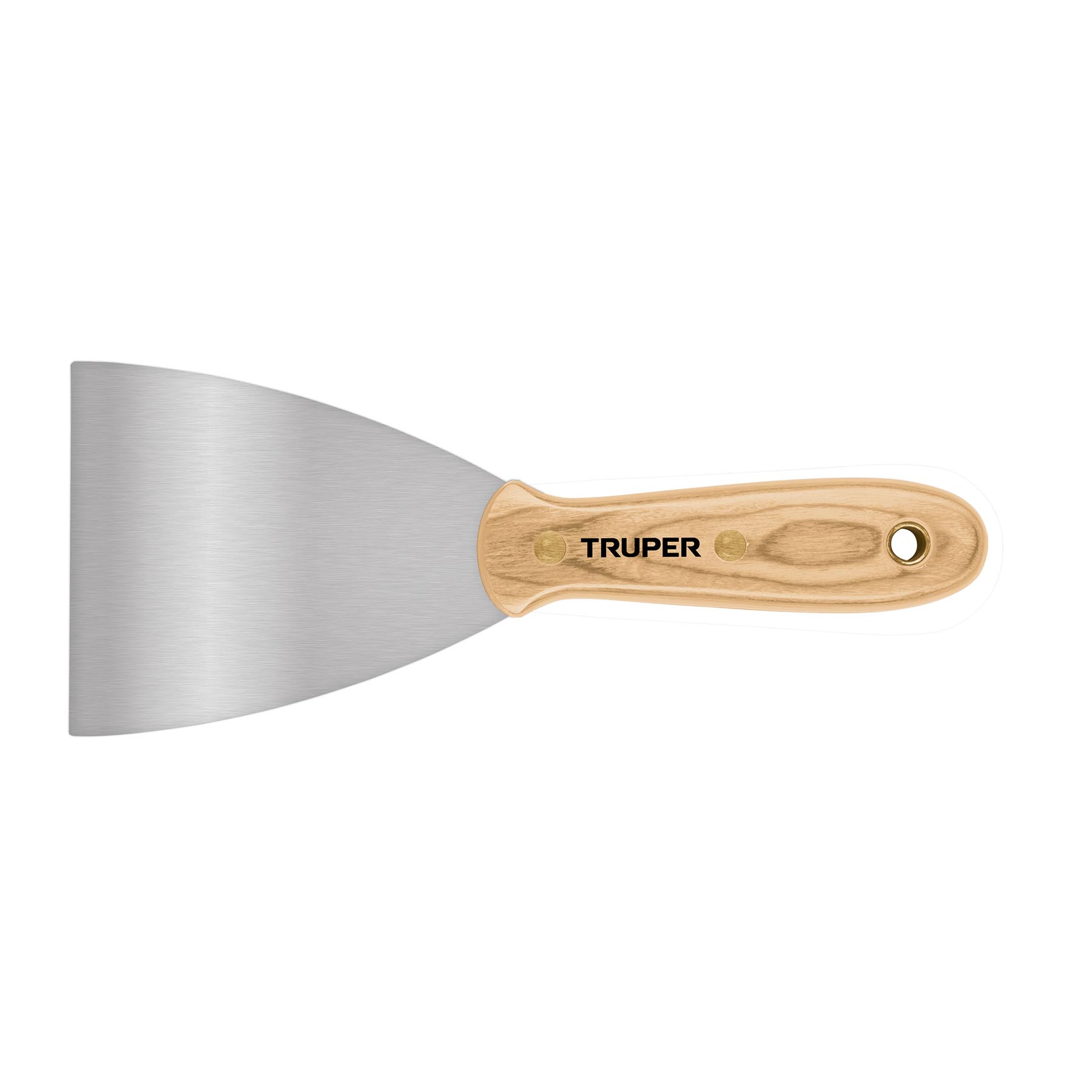 ET-3F.jpg Espátula flexible 3' con mango de madera, TRUPER ET 3F