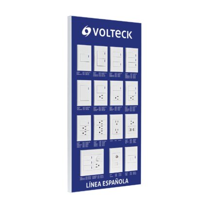 Exhibidor de Línea Española, VOLTECK