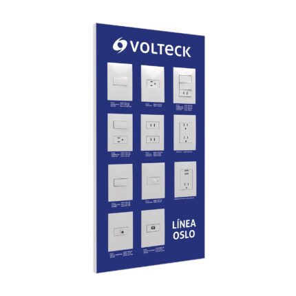 Exhibidor de línea Oslo, VOLTECK