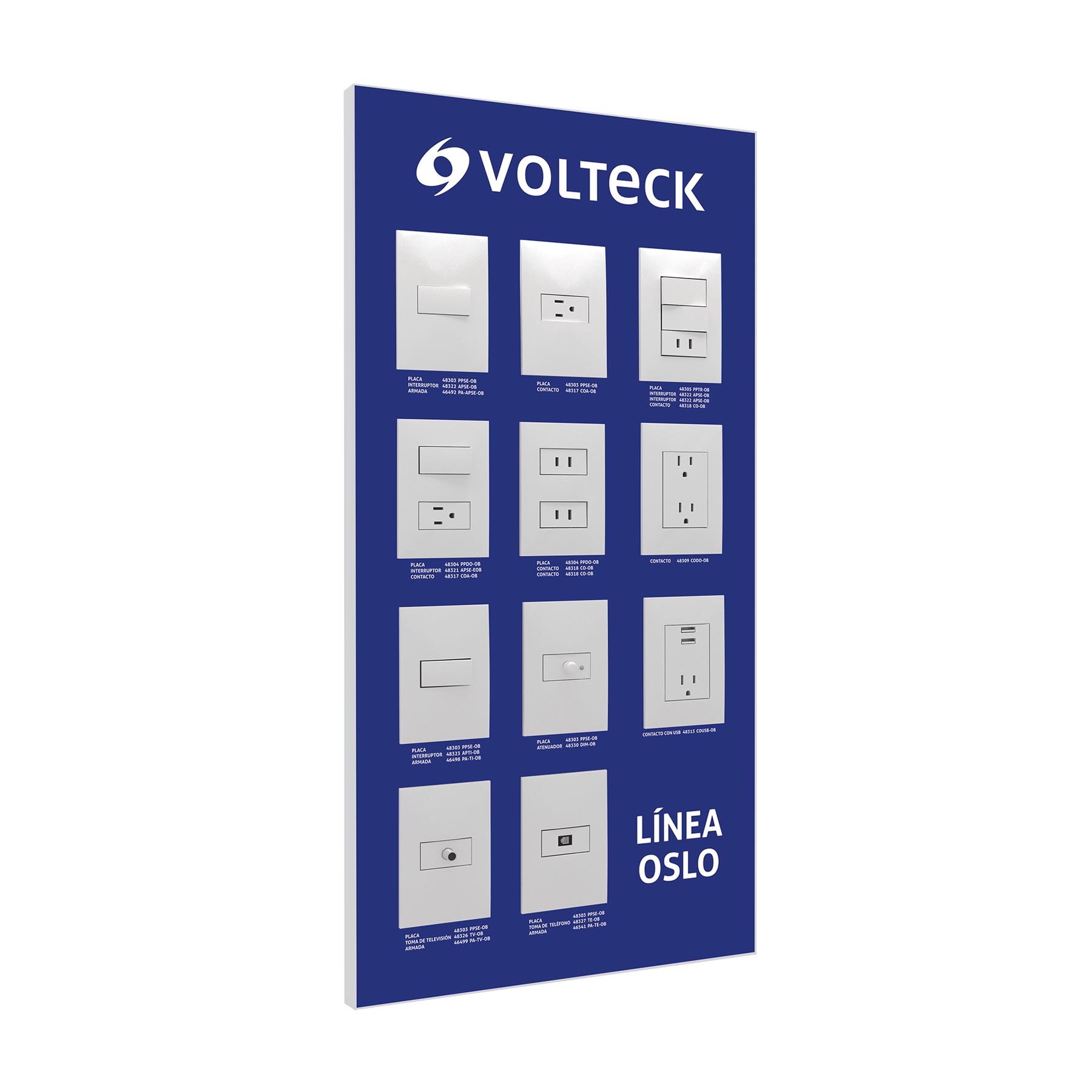EX-LO-VK.jpg Exhibidor de línea Oslo, VOLTECK EX LO VK