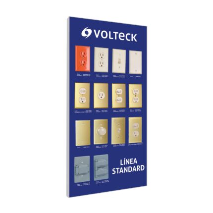 Exhibidor línea standard, VOLTECK