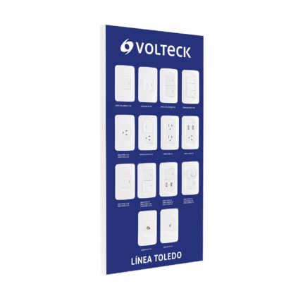 Exhibidor linea toledo, VOLTECK