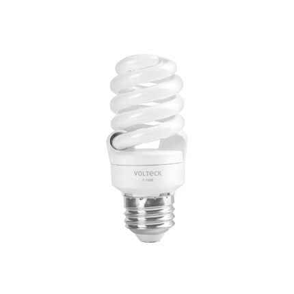 Lámpara espiral mini T2 11 W luz de día en blíster, VOLTECK