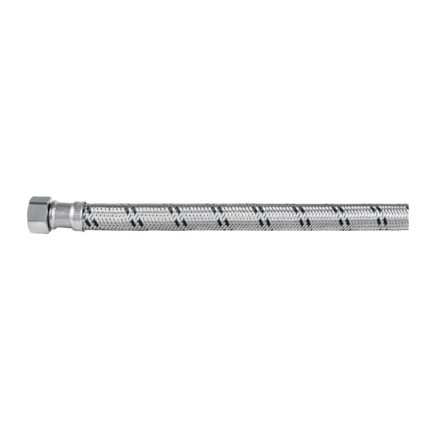 Manguera para boiler, acero inox. 1/2'H x 3/4'M, 60 cm