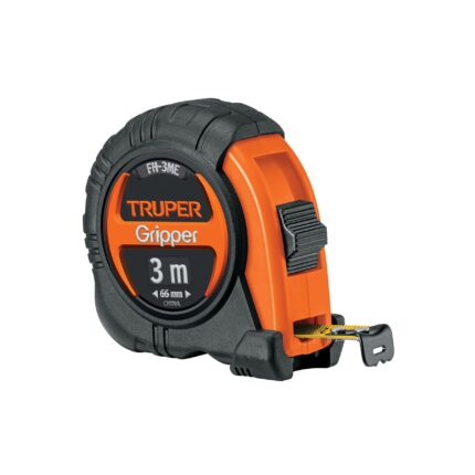 Flexómetro contra impactos 3 m cinta 13 mm grad. métrica