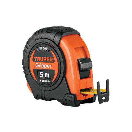 Flexómetro contra impactos 5 m cinta 19 mm grad. métrica