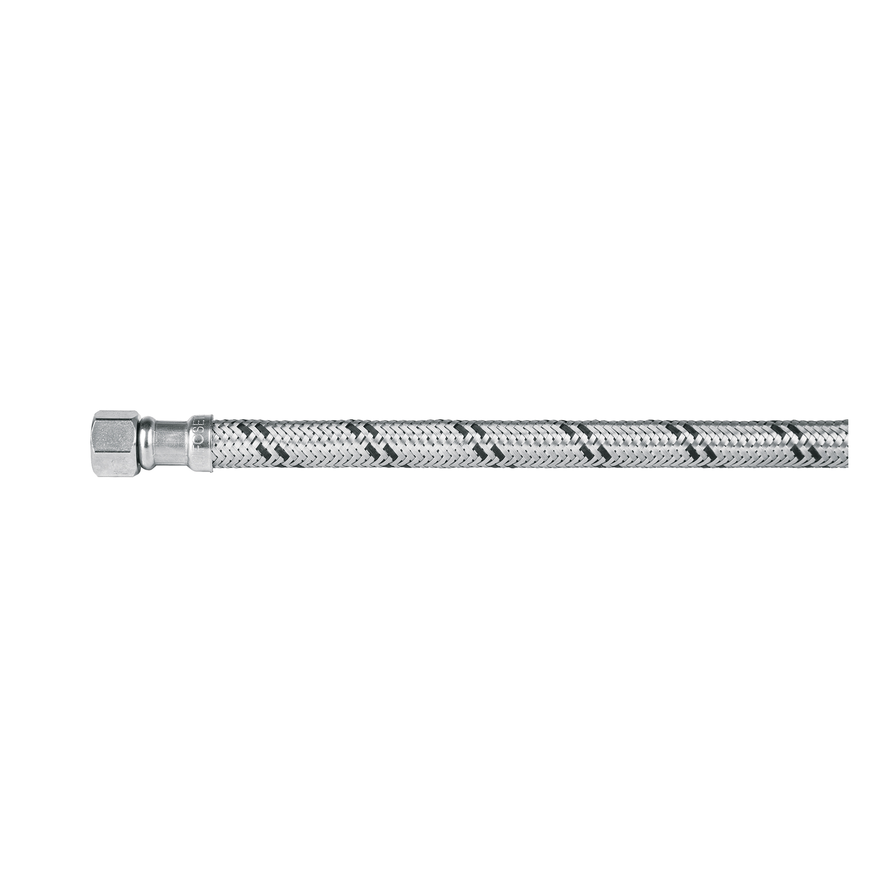 FLA-40XL.jpg Manguera lavabo/fregadero, acero inox, 1/2' x 3/8', 40 cm FLA 40XL