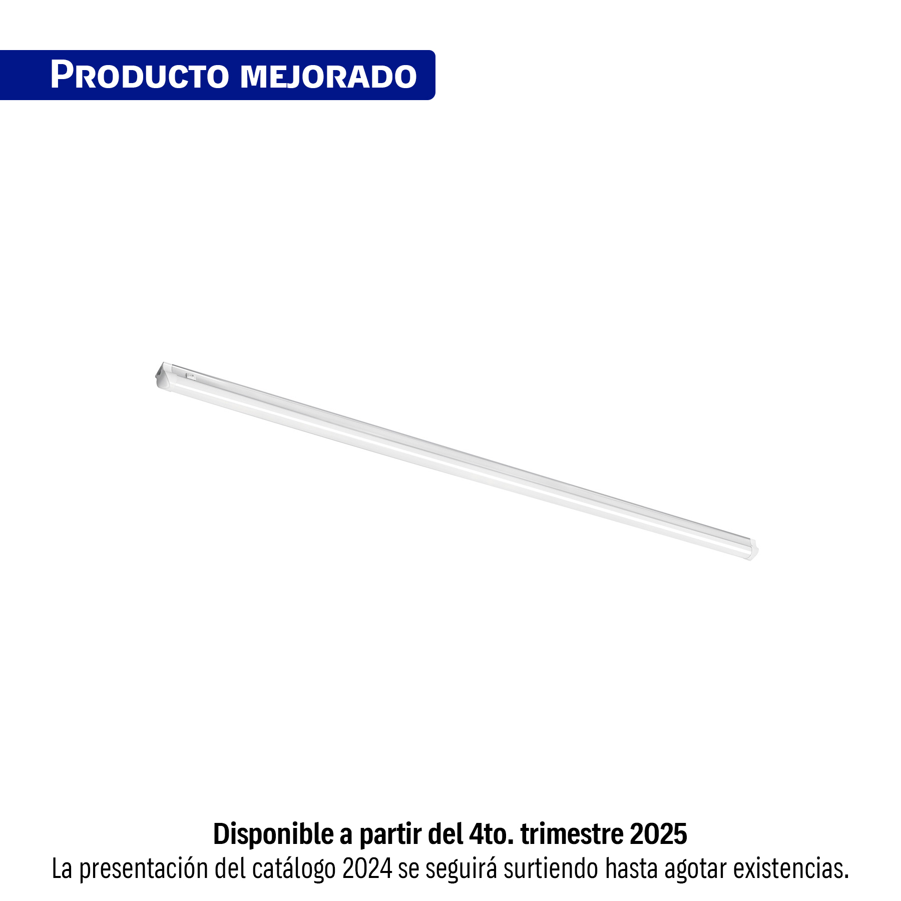 GAB-004L.jpg Luminario lineal LED 25W, 6500K, ultradelgado, para gabinete GAB 004L