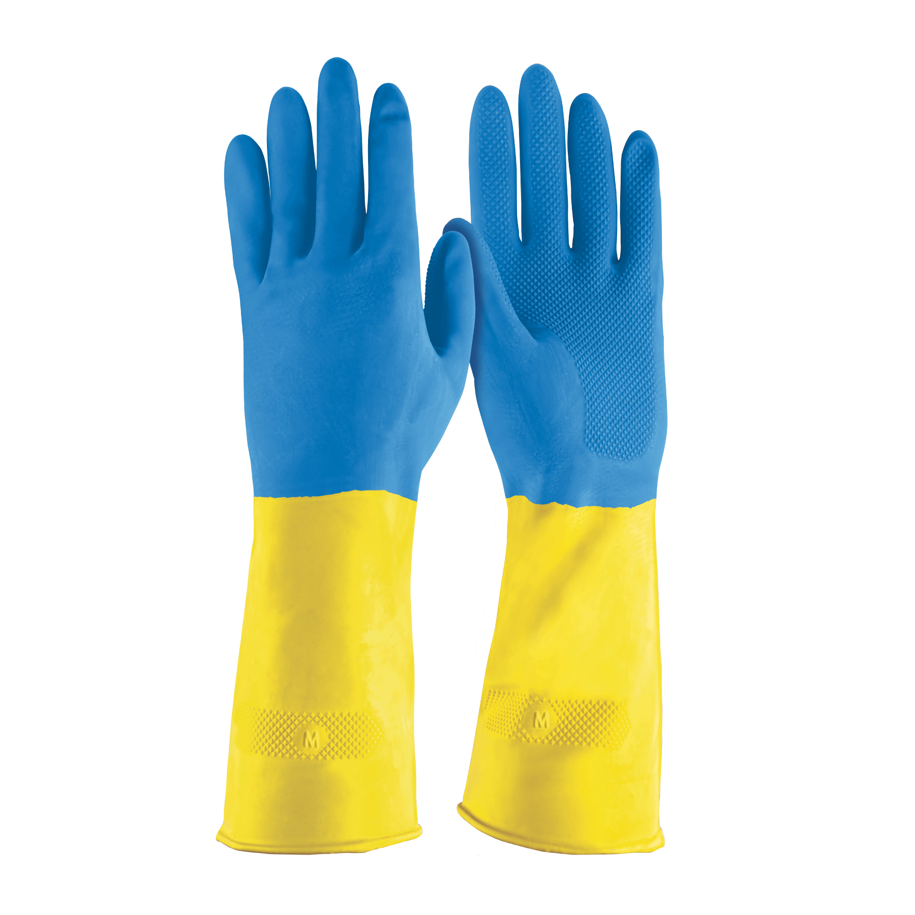 GU-332.jpg Guantes de látex reforzados para limpieza, M, TRUPER GU 332