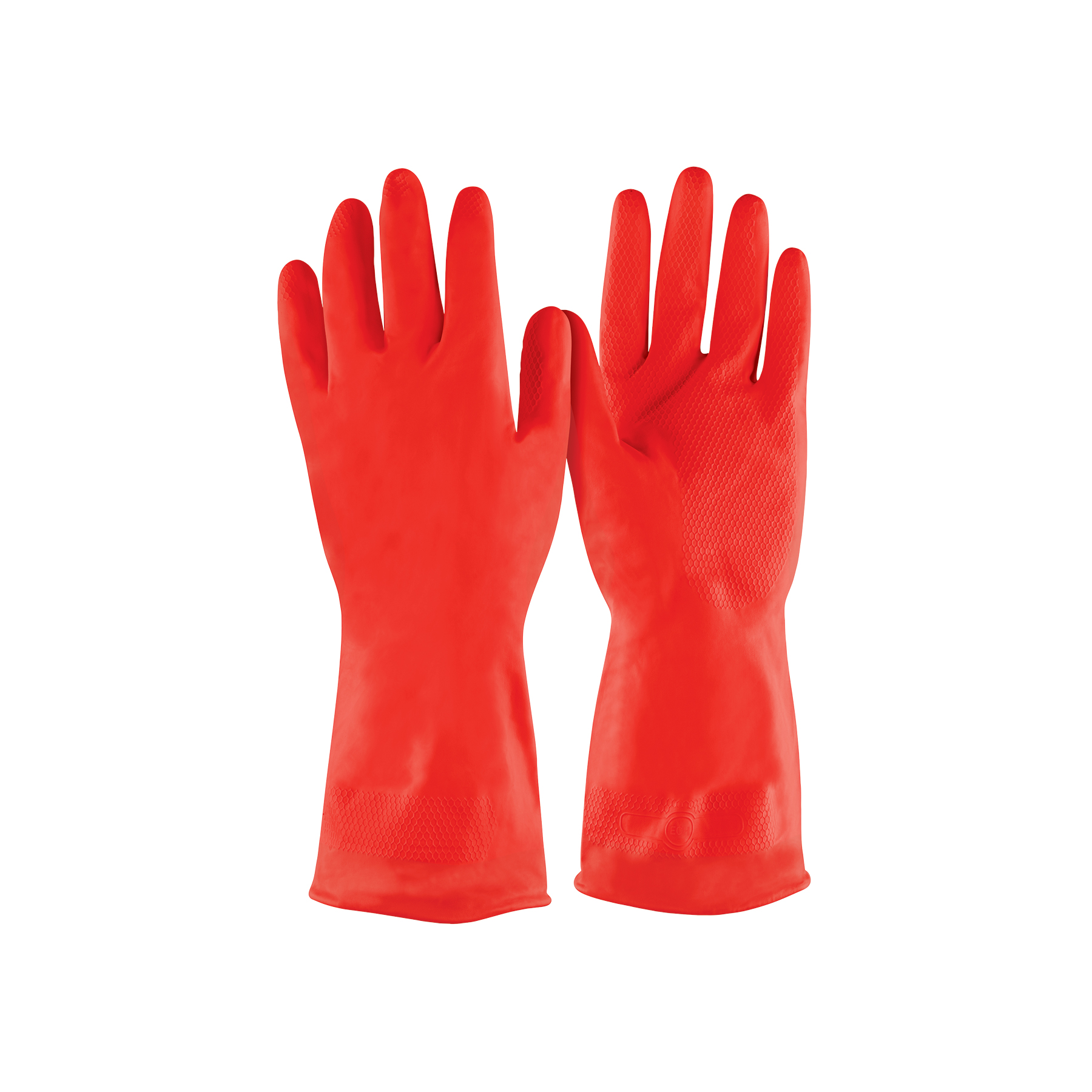 GU-345.jpg Guantes de látex para limpieza, rojos, ECH, PRETUL GU 345