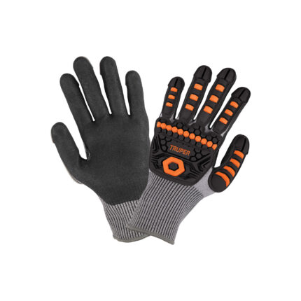 Guantes con protección anti-impacto TPR y nitrilo, M, TRUPER