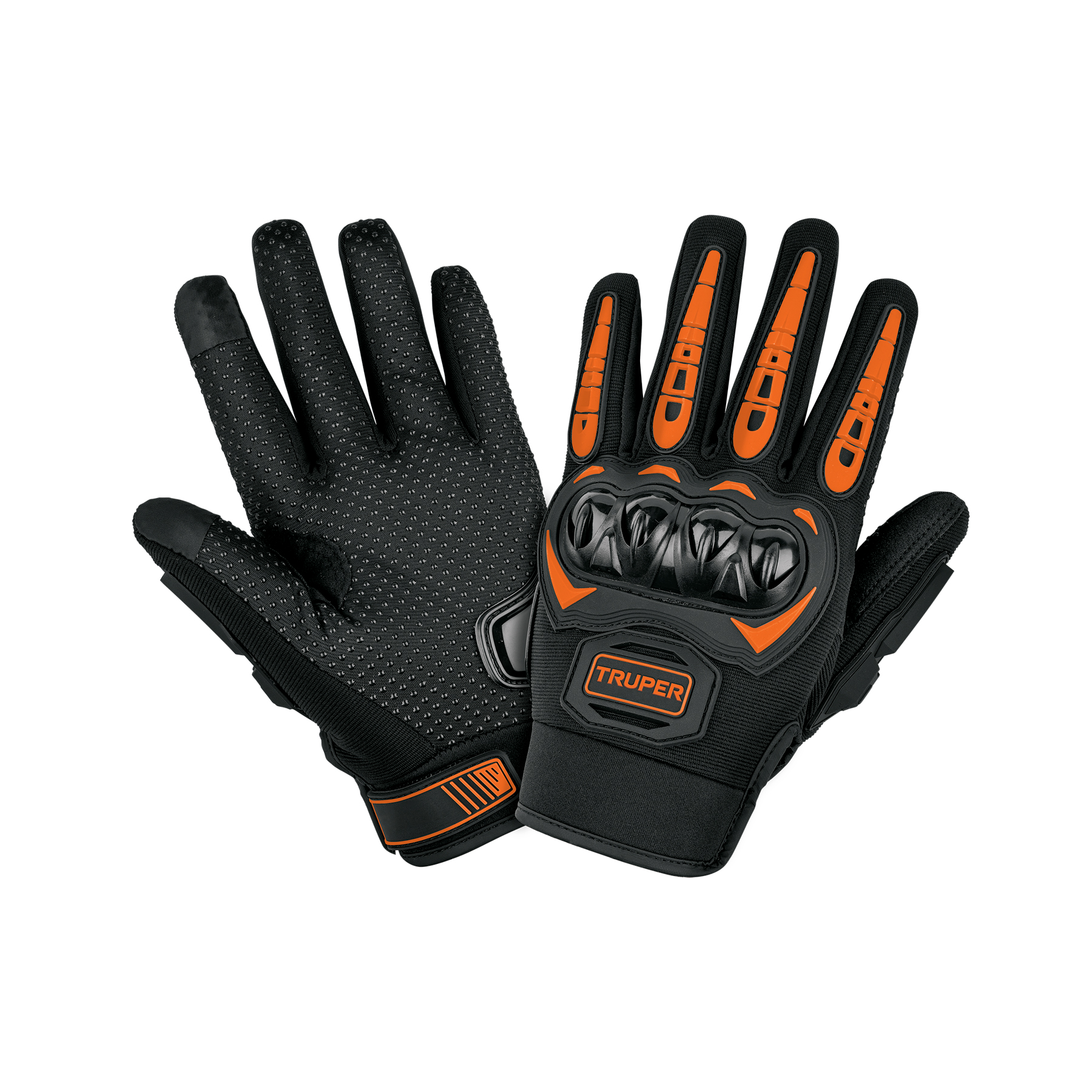 GU-973.jpg Guante con protección para motociclista, G, TRUPER GU 973