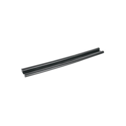 Guardapolvo con funda 95 cm, negro, HERMEX